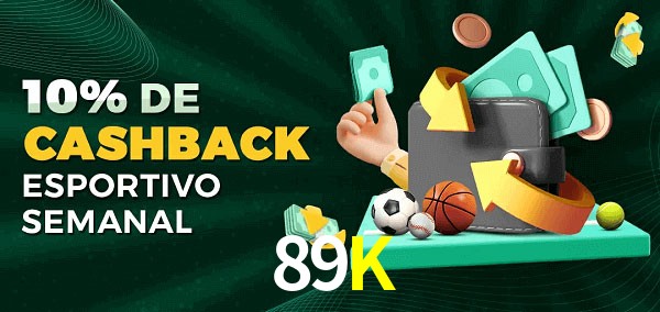 10% de bônus de cashback na 89K